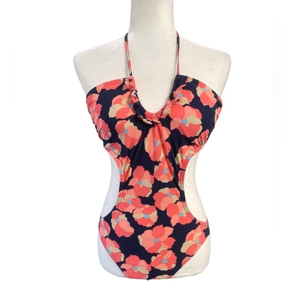 Juicy Couture Pink Poppy Bikini One piece Swimsuit